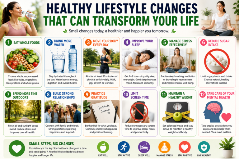 Healthy Lifestyle Changes That Can Transform Your Life