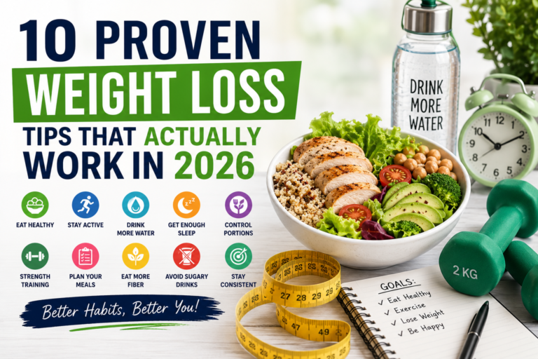 10 Proven Weight Loss Tips That Actually Work in 2026