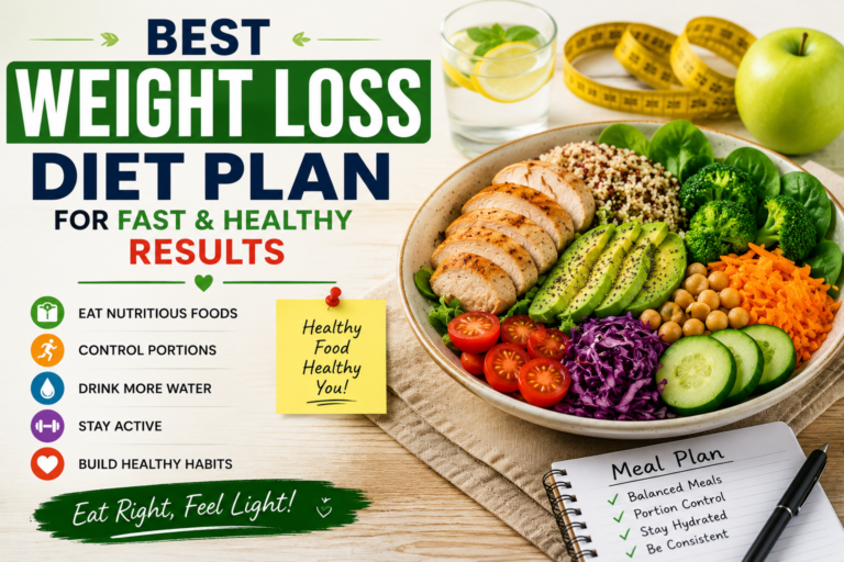 Best Weight Loss Diet Plan for Fast and Healthy Results