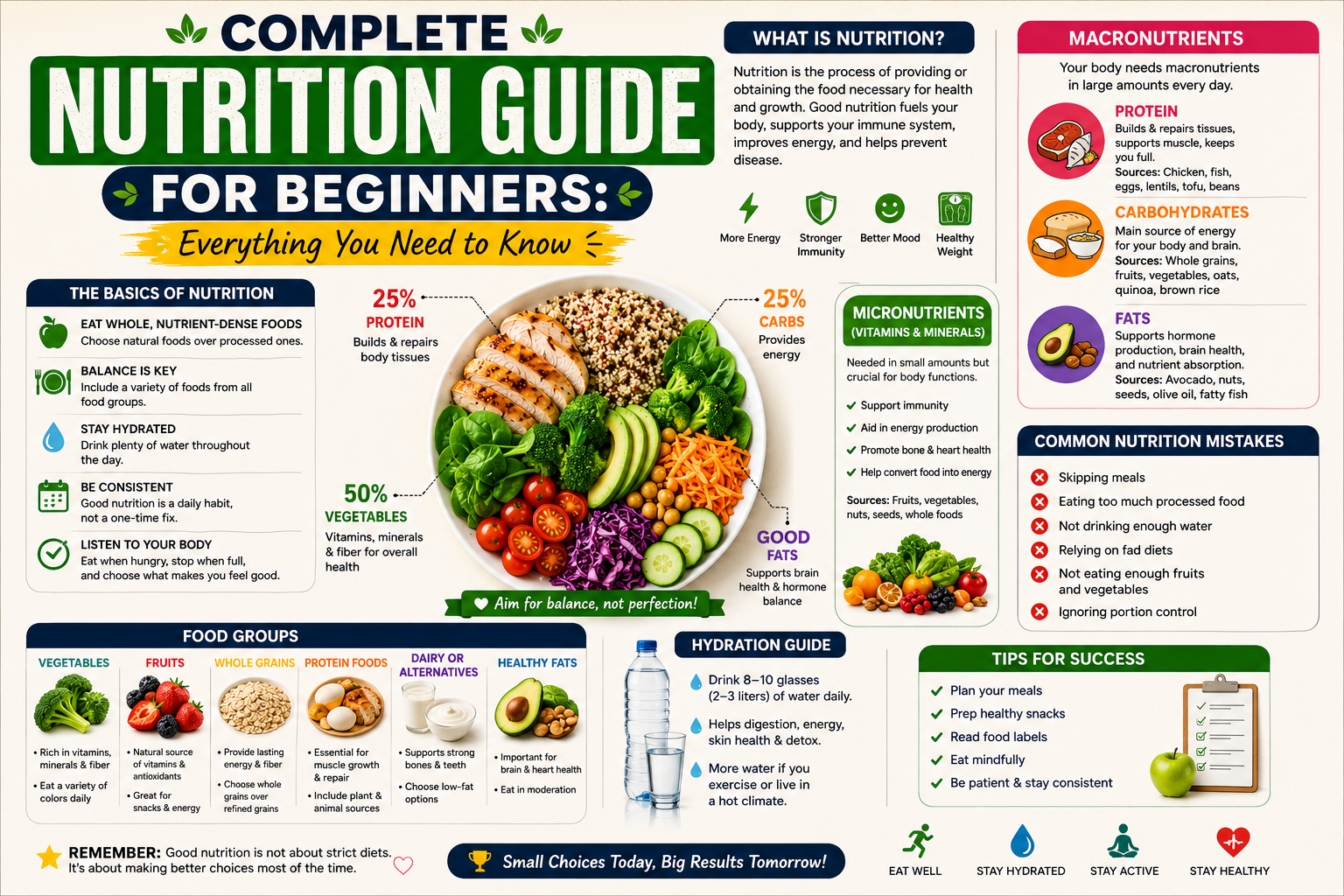 Complete Nutrition Guide for Beginners