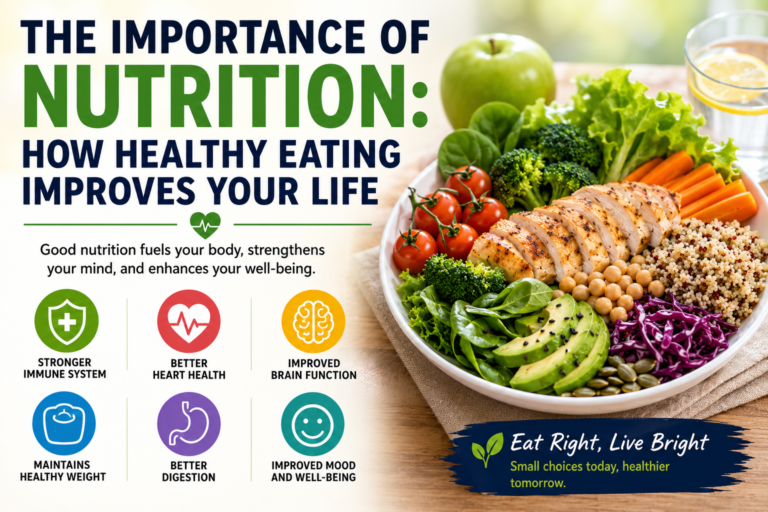 The Importance of Nutrition: How Healthy Eating Improves Your Life