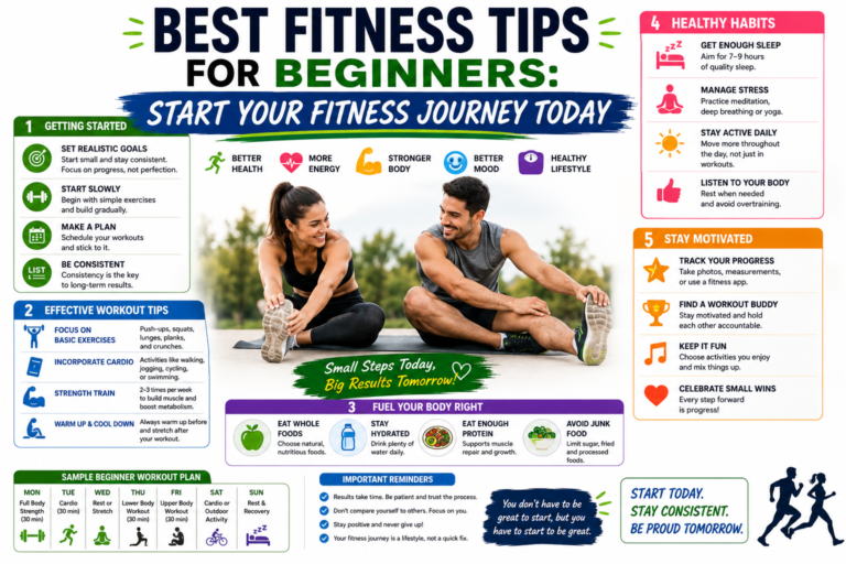 Best Fitness Tips for Beginners: Start Your Fitness Journey Today