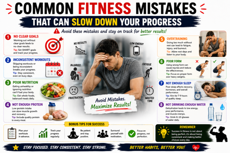 Common Fitness Mistakes That Can Slow Down Your Progress