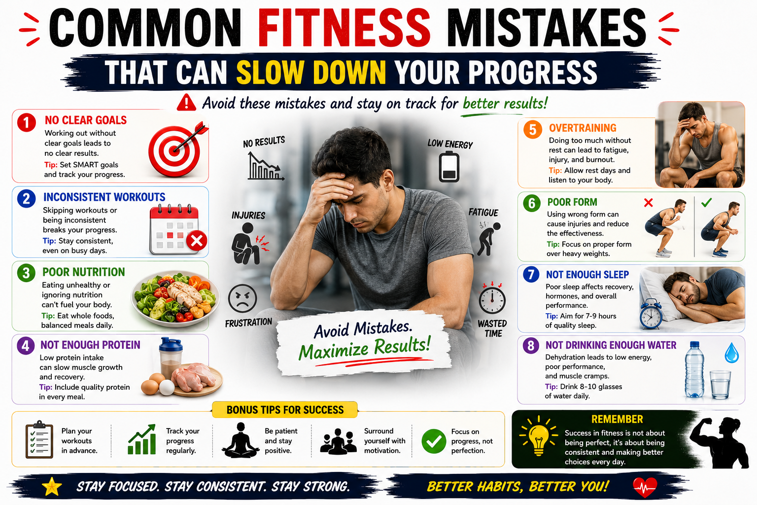 Common Fitness Mistakes That Can Slow Down Your Progress